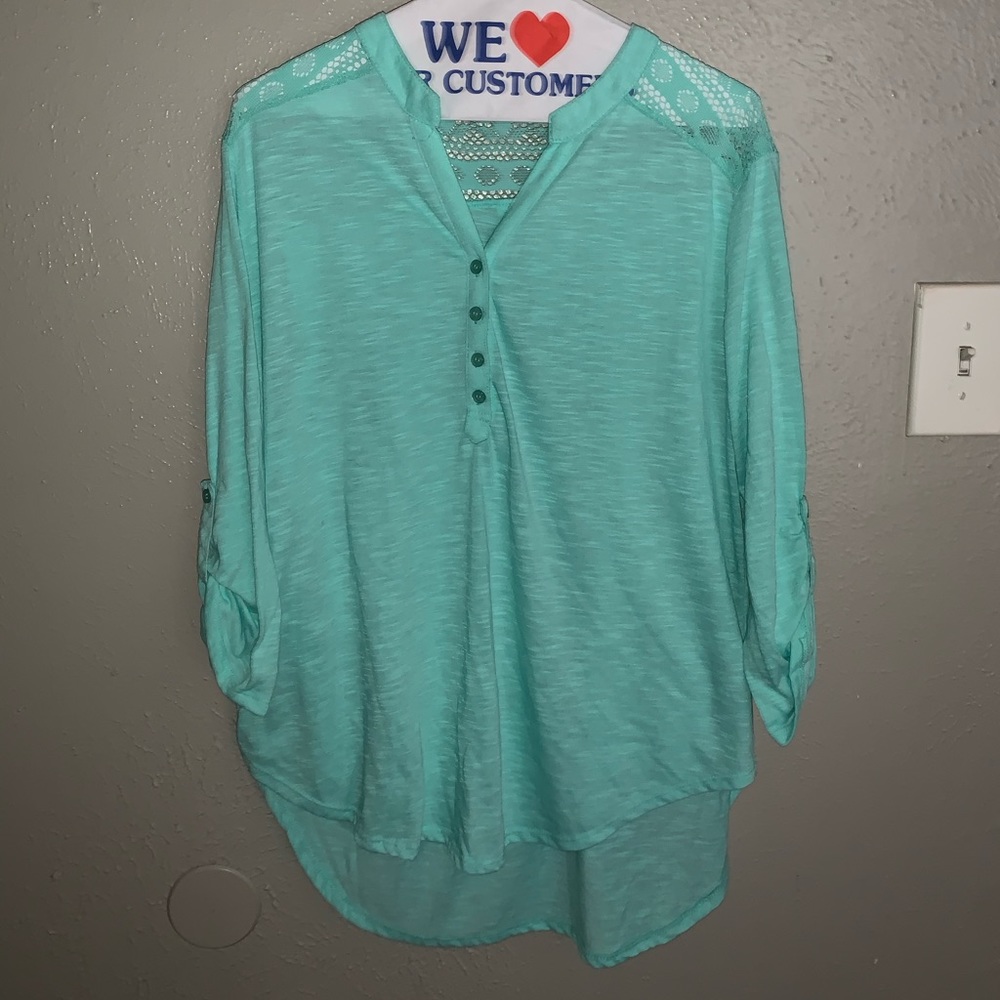 Soft cotton Turquoise shirt